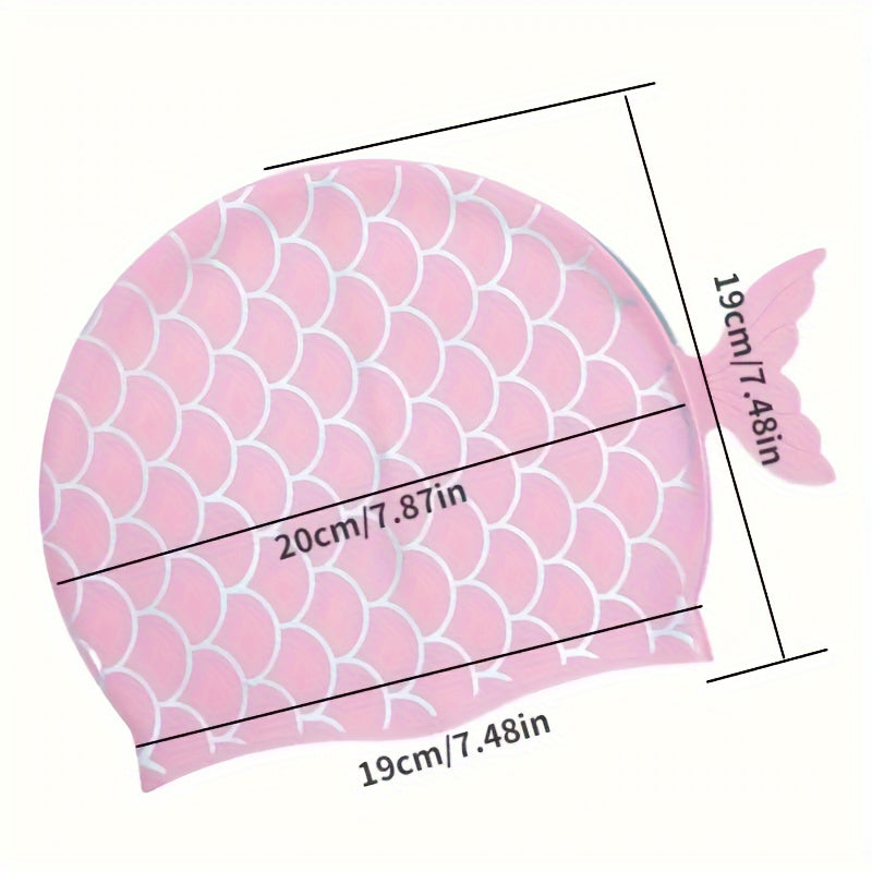 Make A Splash™ Mermaid Anti-Fog kids Swim Goggles & Silicone Cap Set