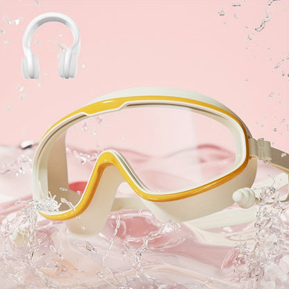 Make A Splash™ Large Frame Kids Swim Goggles (Stretch Back) with Anti-Fog Technology