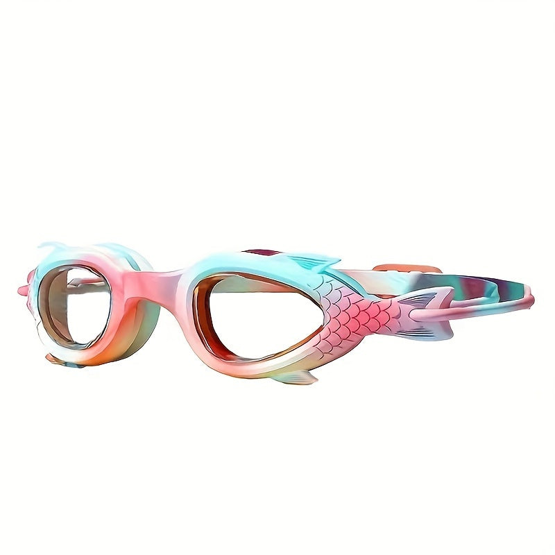 Make A Splash™ Mermaid Anti-Fog kids Swim Goggles & Silicone Cap Set