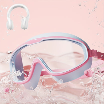 Make A Splash™ Large Frame Kids Swim Goggles (Stretch Back) with Anti-Fog Technology