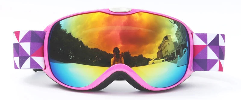 Kids Ski/Snowboard Anti-fog Double Layer UV400 Goggles | Age 4-14yrs
