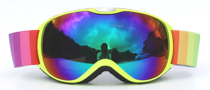 Kids Ski/Snowboard Anti-fog Double Layer UV400 Goggles | Age 4-14yrs