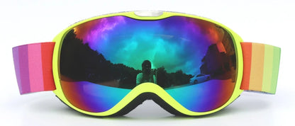 Kids Ski/Snowboard Anti-fog Double Layer UV400 Goggles | Age 4-14yrs