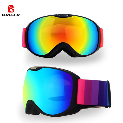Kids Ski/Snowboard Anti-fog Double Layer UV400 Goggles | Age 4-14yrs