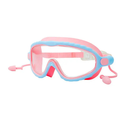 Make A Splash™ Large Frame (Back Clip) Kids HD View, Anti-Fog, No-Leak, Swim Goggles