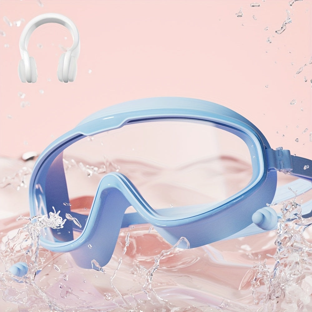Make A Splash™ Large Frame Kids Swim Goggles (Stretch Back) with Anti-Fog Technology
